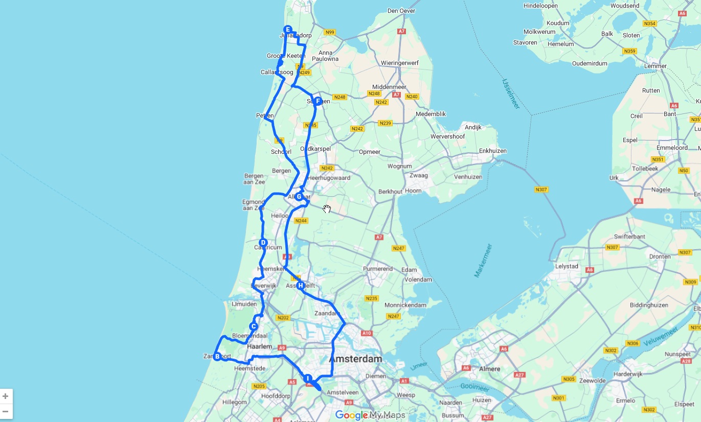 Route langs de Noord Hollandse kust.jpg